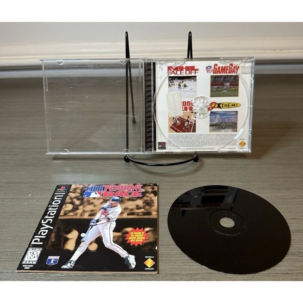 PS1 Baseball Lot - Pennant Race, Sammy Sosa Softball Slam, High Heat, and MORE